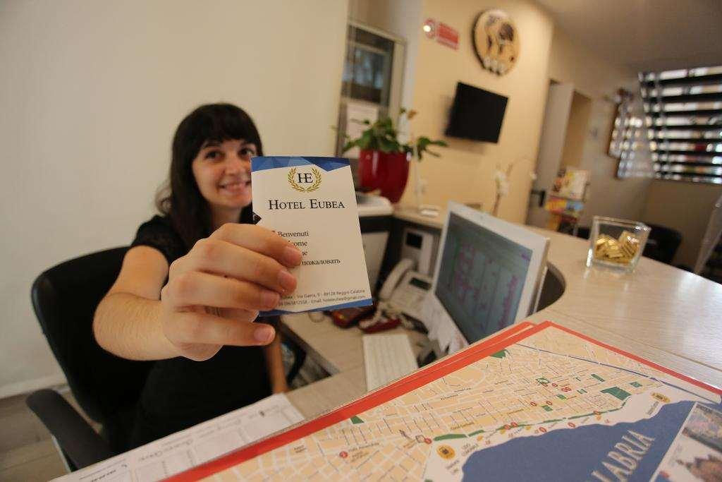 Hotel Eubea Reggio di Calabria Interiør billede